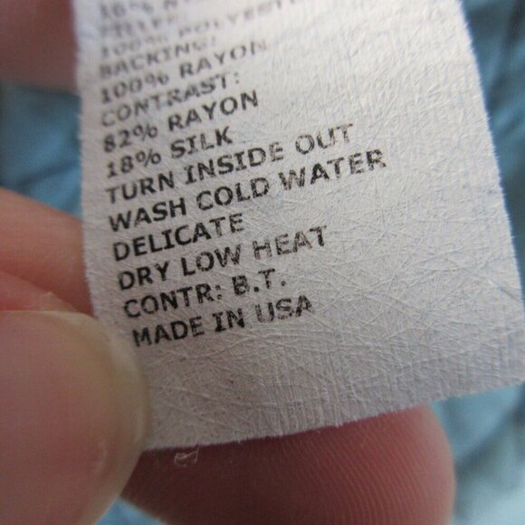 Cut Loose Women Parachute Vest M Green Zip Front Quilted Lightweight Travel 348 - Picture 6 of 11